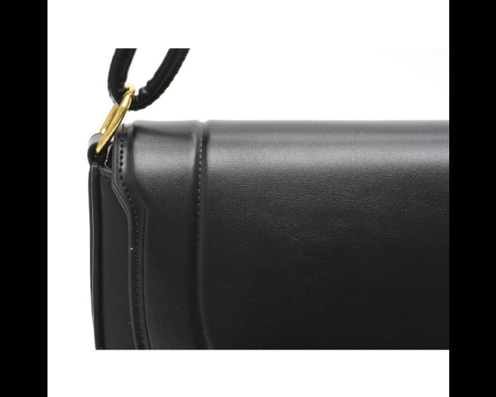3-in-1 Black Leather Bag