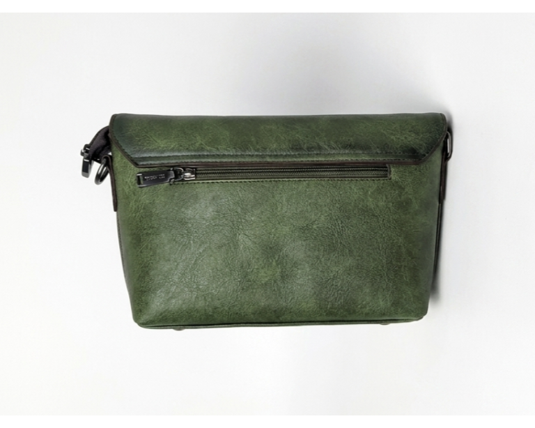 Green sling bag