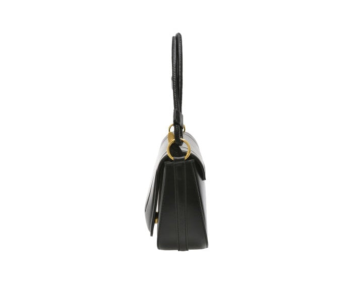 3-in-1 Black Leather Bag