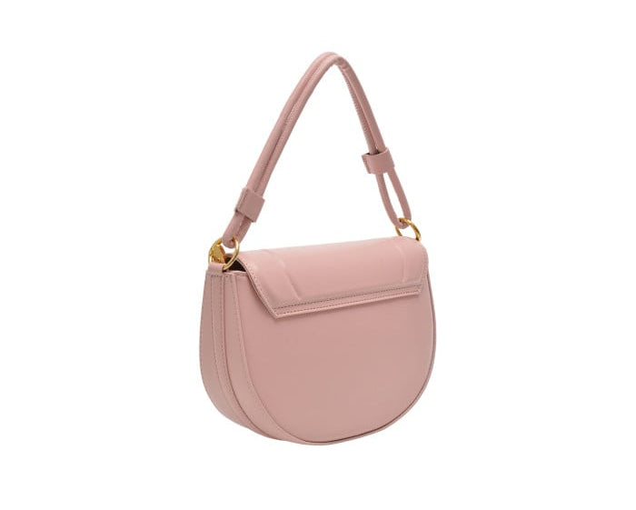3-in-1 Light Pink Faux Leather Bag