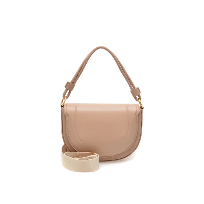 3-in-1 Beige Faux leather Bag